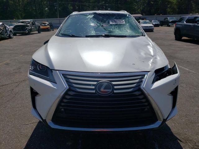 JTJGZKCAXJ2001714 - 2018 LEXUS RX 350 L WHITE photo 5