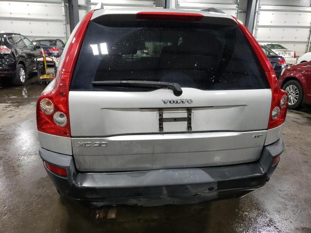 YV4CZ592561304865 - 2006 VOLVO XC90 SILVER photo 6