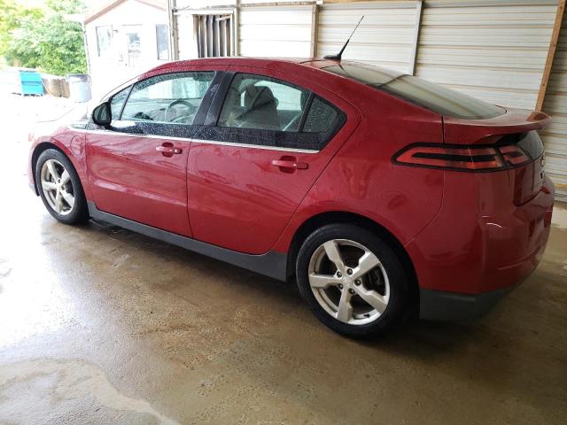 1G1RD6E49EU158422 - 2014 CHEVROLET VOLT RED photo 2