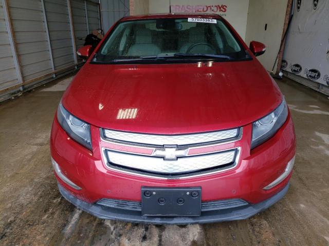 1G1RD6E49EU158422 - 2014 CHEVROLET VOLT RED photo 5