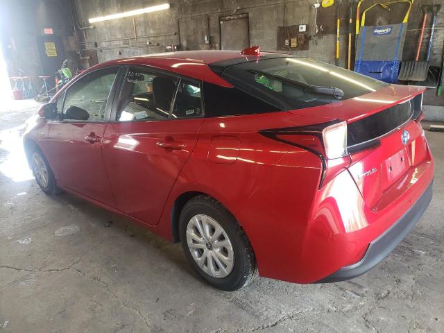 JTDKAMFU4N3157818 - 2022 TOYOTA PRIUS NIGHT SHADE RED photo 2