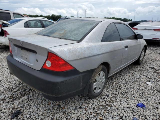 1HGEM22124L049881 - 2004 HONDA CIVIC DX VP SILVER photo 3