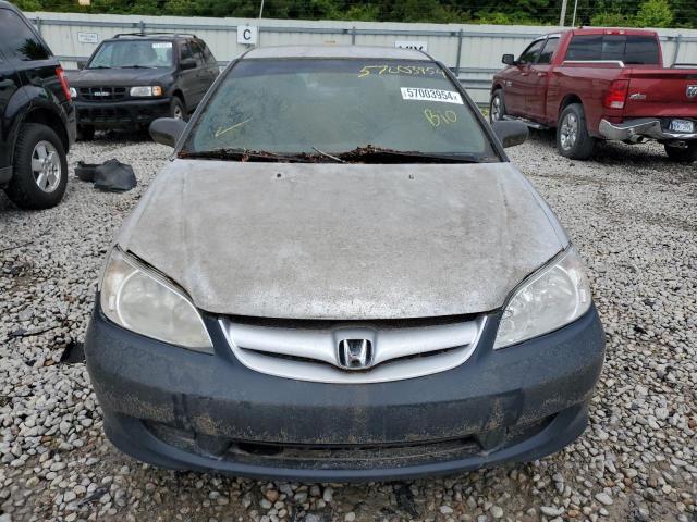 1HGEM22124L049881 - 2004 HONDA CIVIC DX VP SILVER photo 5