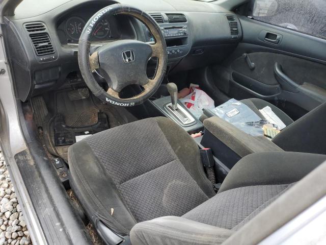 1HGEM22124L049881 - 2004 HONDA CIVIC DX VP SILVER photo 8