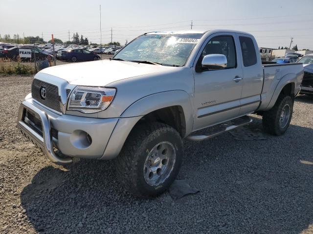 5TEUU42N47Z326691 - 2007 TOYOTA TACOMA ACCESS CAB ვერცხლისფერი ფოტო 1