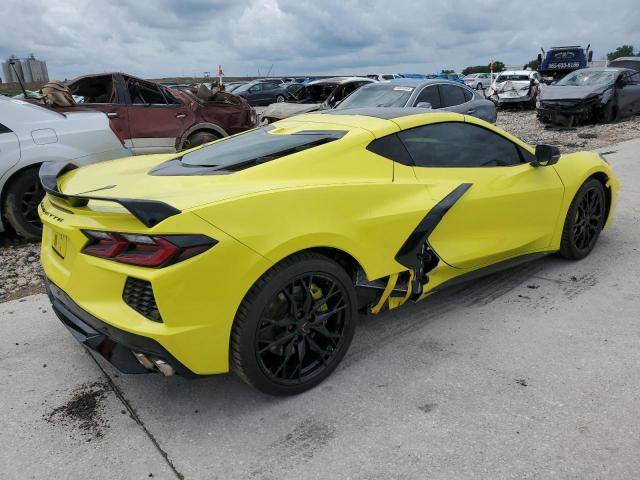 1G1YC2D48P5111971 - 2023 CHEVROLET CORVETTE STINGRAY 3LT YELLOW photo 3