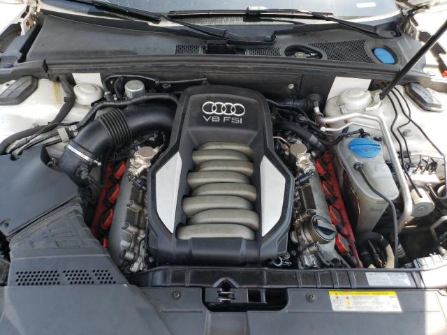 WAUVVAFR5BA034481 - 2011 AUDI S5 PRESTIGE WHITE photo 11