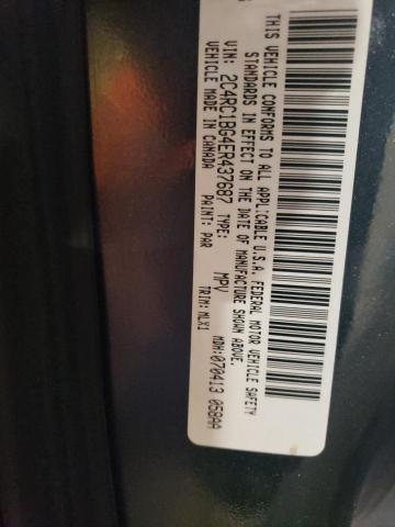 2C4RC1BG4ER437687 - 2014 CHRYSLER TOWN & COU TOURING 黑色 照片 12