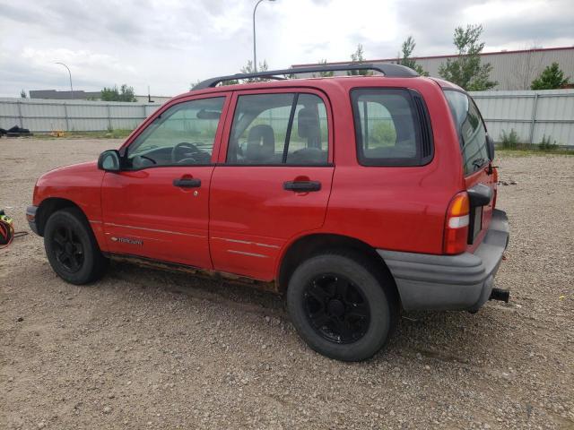 2CNBJ13C226954899 - 2002 CHEVROLET TRACKER RED photo 2