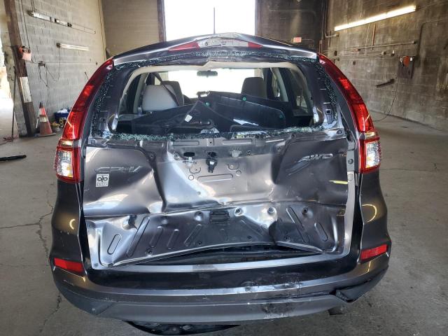 2HKRM4H39FH611013 - 2015 HONDA CR-V LX CHARCOAL photo 6