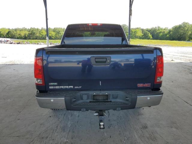 3GTRKWE39AG202436 - 2010 GMC SIERRA K1500 SLT BLUE photo 6