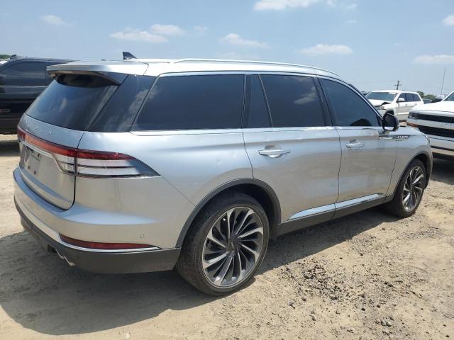 5LM5J7XC0MGL00297 - 2021 LINCOLN AVIATOR RESERVE SILVER photo 3