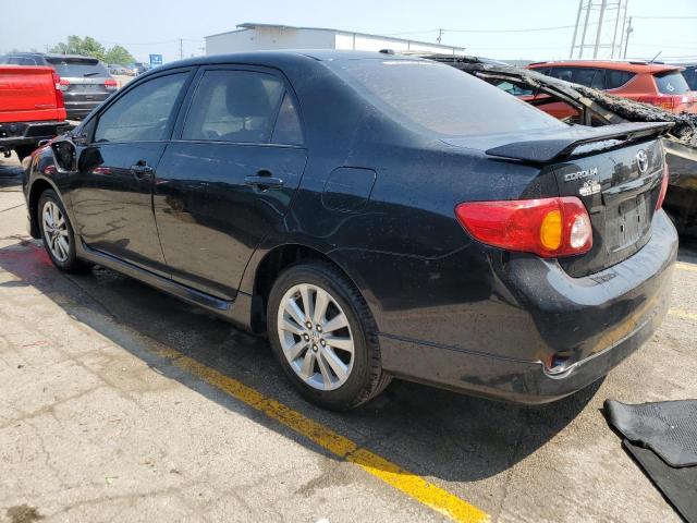 1NXBU4EE6AZ368391 - 2010 TOYOTA COROLLA 4D BASE BLACK photo 2