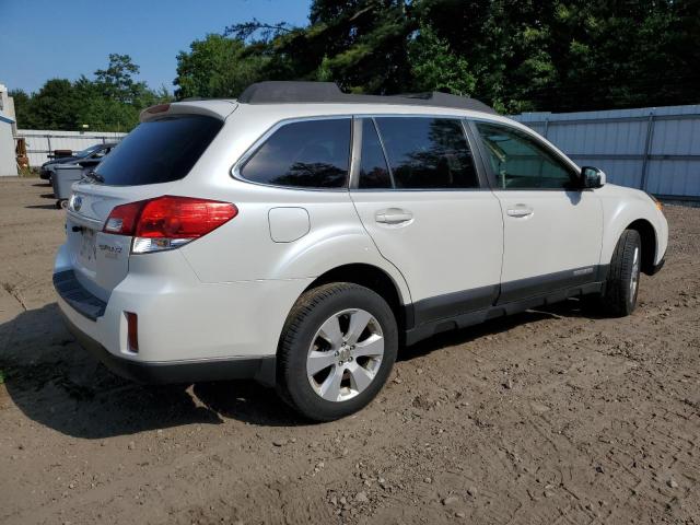 4S4BRBGC4A3344968 - 2010 SUBARU OUTBACK 2.5I PREMIUM WHITE photo 3