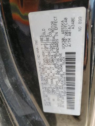 5TBRT34194S444153 - 2004 TOYOTA TUNDRA ACCESS CAB SR5 BLACK photo 13