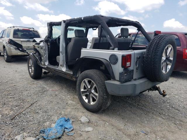 1J8GA39128L547072 - 2008 JEEP WRANGLER U X SILVER photo 2