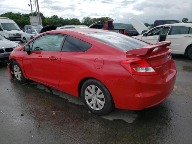 2HGFG3B53CH563836 - 2012 HONDA CIVIC LX RED photo 2