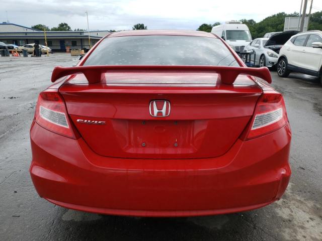 2HGFG3B53CH563836 - 2012 HONDA CIVIC LX RED photo 6