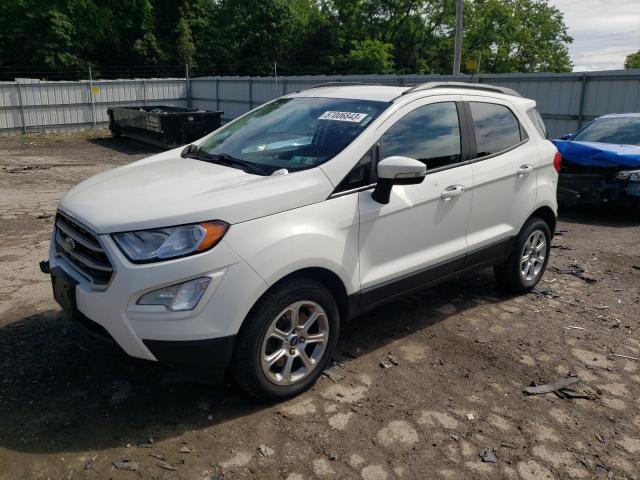 MAJ6P1ULXJC196583 - 2018 FORD ECOSPORT SE WHITE photo 1