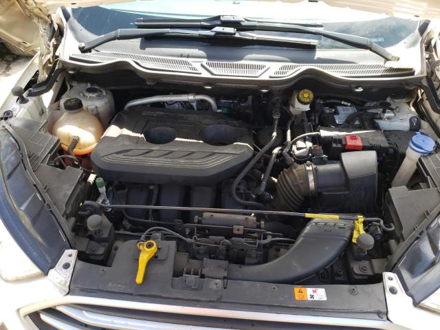 MAJ6P1ULXJC196583 - 2018 FORD ECOSPORT SE WHITE photo 12