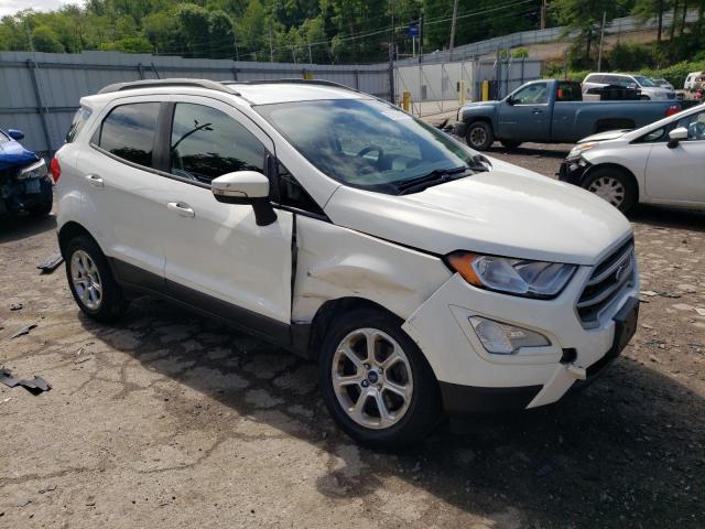 MAJ6P1ULXJC196583 - 2018 FORD ECOSPORT SE WHITE photo 4