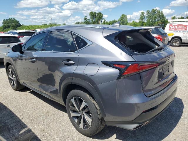 JTJGARDZ2M2237301 - 2021 LEXUS NX 300 BASE ნაცრისფერი ფოტო 2