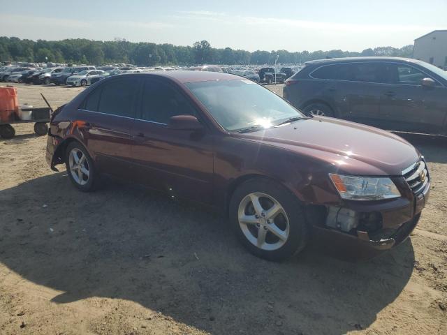 5NPEU4AF2AH595474 - 2010 HYUNDAI SONATA LX SE MAROON photo 4