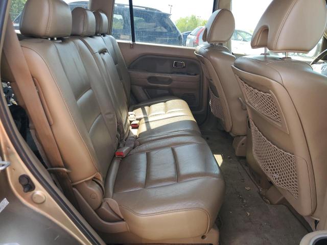 5FNYF18668B006737 - 2008 HONDA PILOT EXL BEIGE photo 10