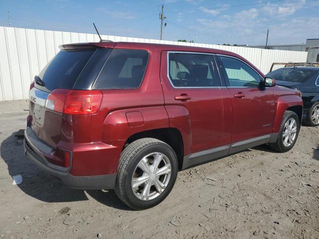 2GKALMEK1H6216914 - 2017 GMC TERRAIN SLE RED photo 3