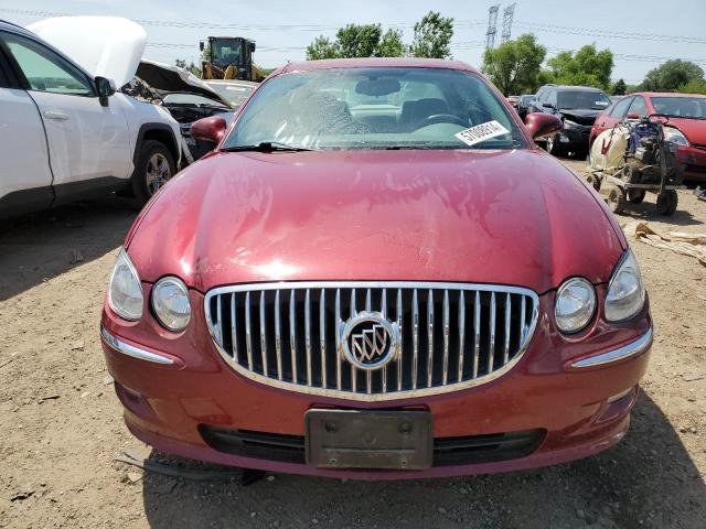 2G4WC582891144591 - 2009 BUICK LACROSSE CX RED photo 5