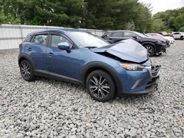 JM1DKFC78J1311632 - 2018 MAZDA CX-3 TOURING BLUE photo 4