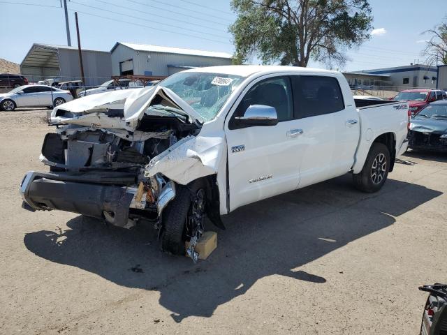 5TFHY5F11MX033255 - 2021 TOYOTA TUNDRA CREWMAX LIMITED WHITE photo 1