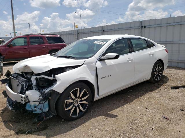 1G1ZG5ST9MF053007 - 2021 CHEVROLET MALIBU RS 白色 照片 1