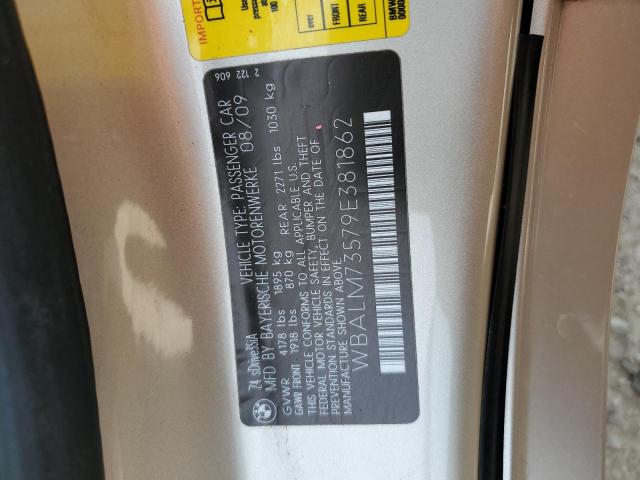 WBALM73579E381862 - 2009 BMW Z4 SDRIVE35I كريمي صورة 12