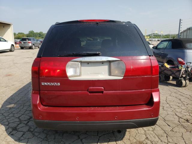 3G5DB03L66S566867 - 2006 BUICK RENDEZVOUS CX RED photo 6