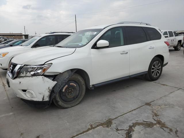 5N1AR2MN3GC605484 - 2016 NISSAN PATHFINDER S WHITE photo 1
