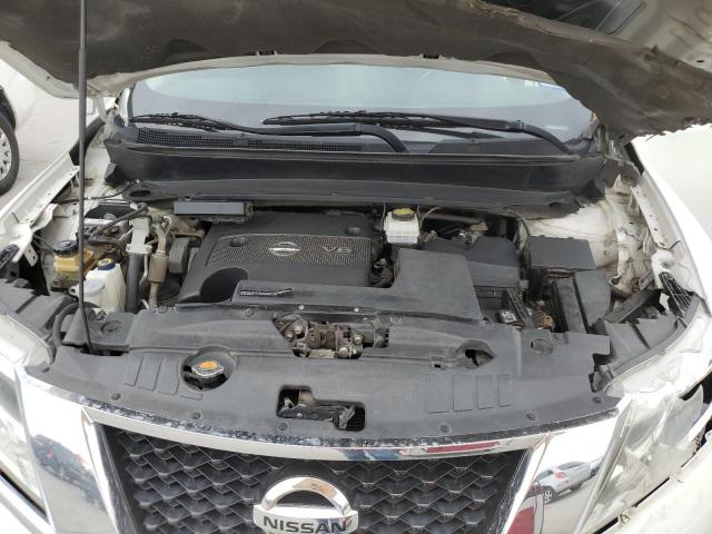 5N1AR2MN3GC605484 - 2016 NISSAN PATHFINDER S WHITE photo 12
