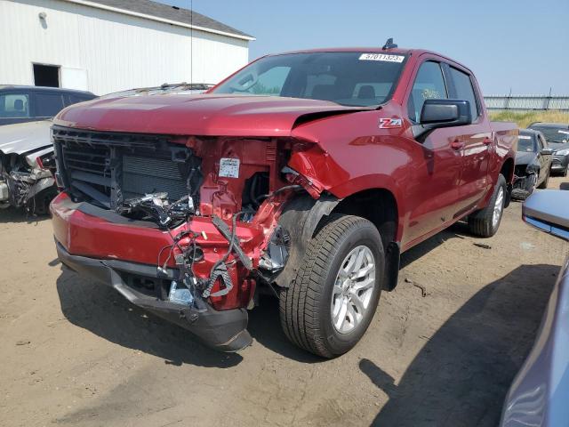 3GCUYEED6MG251786 - 2021 CHEVROLET SILVERADO K1500 RST BURGUNDY photo 1