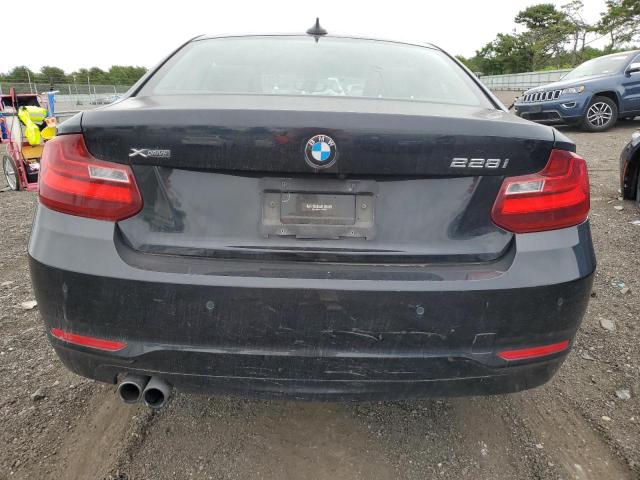 WBA1G9C52FVX96755 - 2015 BMW 228 XI SULEV BLACK photo 6