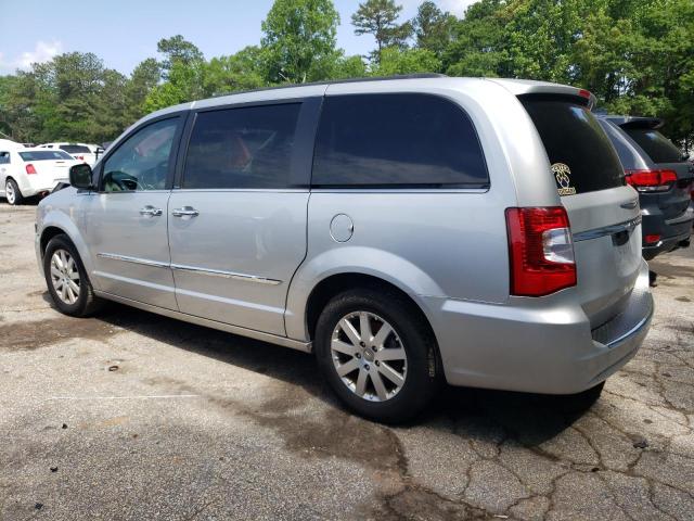 2C4RC1CG5CR266668 - 2012 CHRYSLER TOWN & COU TOURING L SILVER photo 2