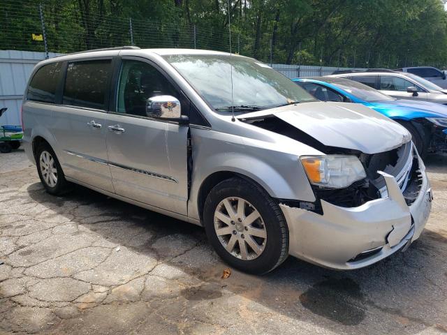 2C4RC1CG5CR266668 - 2012 CHRYSLER TOWN & COU TOURING L SILVER photo 4