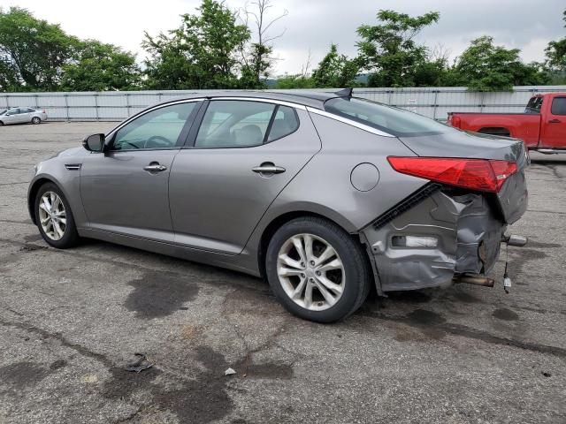 5XXGN4A78DG193666 - 2013 KIA OPTIMA EX SILVER photo 2