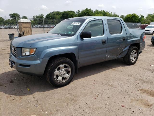 2HJYK16247H517671 - 2007 HONDA RIDGELINE RT BLUE photo 1