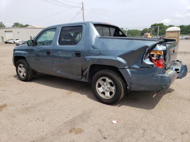 2HJYK16247H517671 - 2007 HONDA RIDGELINE RT BLUE photo 2