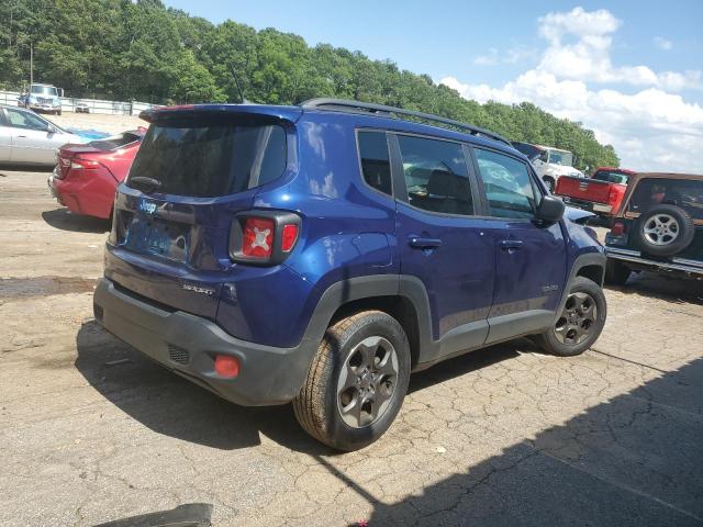 ZACCJAABXHPE51362 - 2017 JEEP RENEGADE SPORT BLUE photo 3