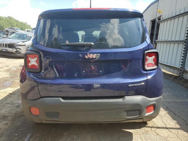 ZACCJAABXHPE51362 - 2017 JEEP RENEGADE SPORT BLUE photo 6