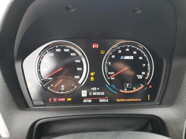 WBS2U7C52KVJ07711 - 2019 BMW M2 COMPETITION Сріблястий фото 9