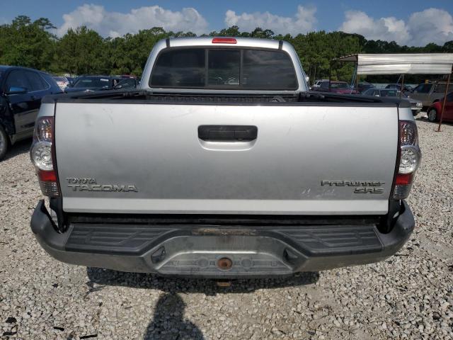 5TFTX4GN6BX004369 - 2011 TOYOTA TACOMA PRERUNNER ACCESS CAB SILVER photo 6