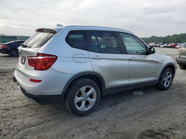 5UXWX5C58CL725017 - 2012 BMW X3 XDRIVE28I SILVER photo 3