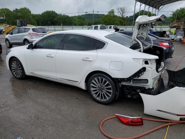 KNALB4J19H5046010 - 2017 KIA CADENZA PREMIUM WHITE photo 2